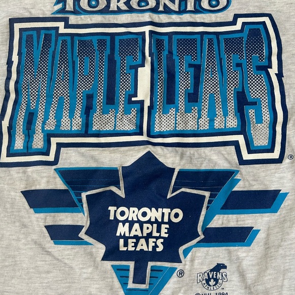 Vintage 1994 Toronto Maple Leafs T shirt - Picture 2 of 4